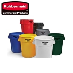 Rubbermaid（ラバーメイド） BRUTE ブルート 丸型コンテナ 38L