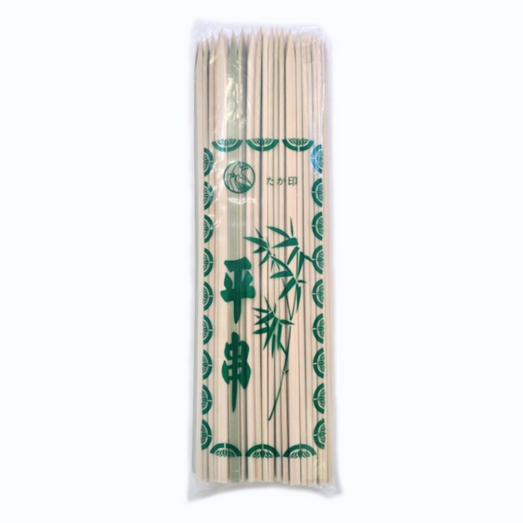 竹平串 27cm(100本入) | 割箸・楊枝・竹串・ピック類 | ユダオンラインショップ(株式会社ユダ)