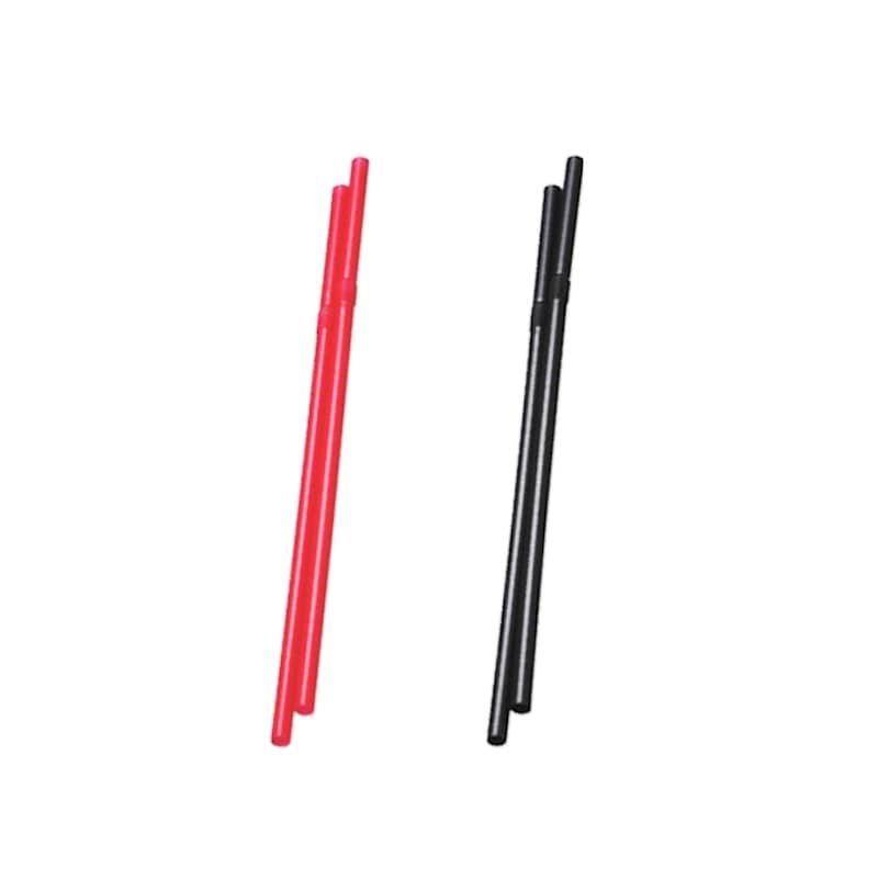 水野産業 フレックスストロー 赤バラ・黒バラ 500入 | テイクアウト