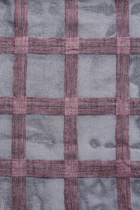 2000's ITALY  Viscose Check 