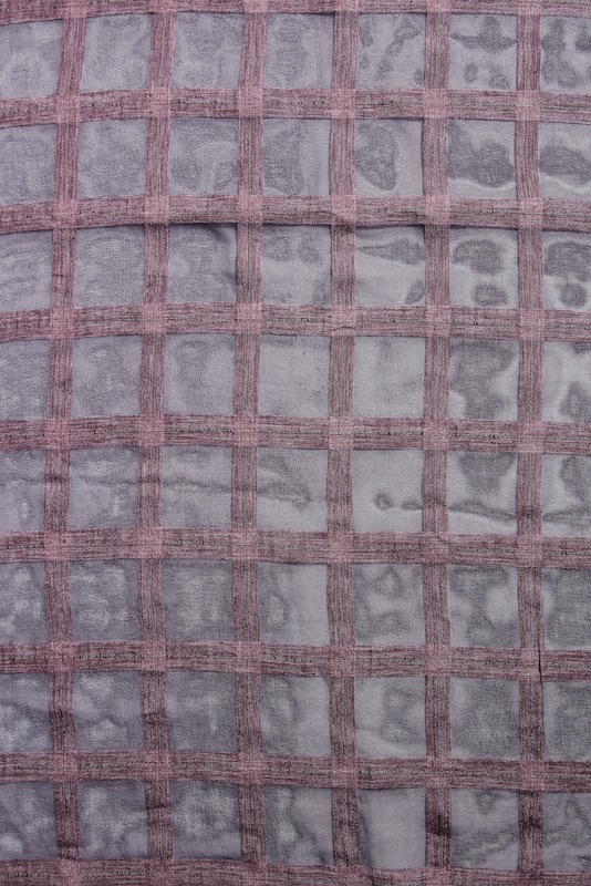 2000's ITALY  Viscose Check 
