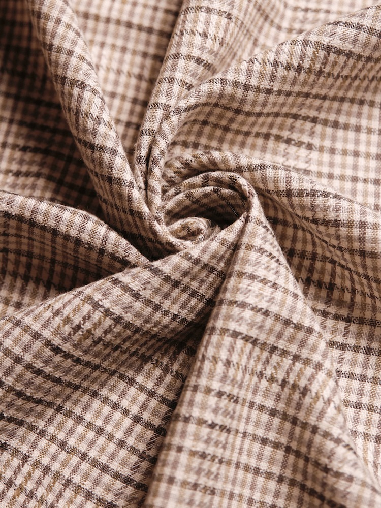 2000's Irish Linen Silk Check