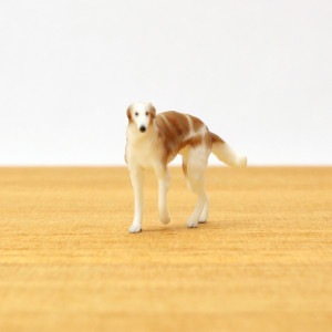 Partner's　ボルゾイ −オリジナルミニチュア3Dフィギュア−|ミニフィギュア　Partner's