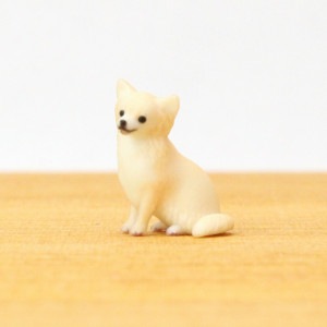 Partner's　ロング・コート・チワワ クリーム−オリジナルミニチュア3Dフィギュア−|ミニフィギュア　Partner's