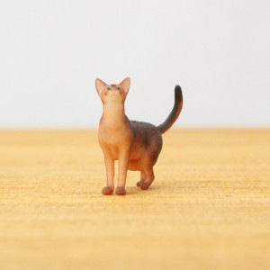 Partner's　アビシニアン −オリジナルミニチュア3Dフィギュア−|ミニフィギュア　Partner's
