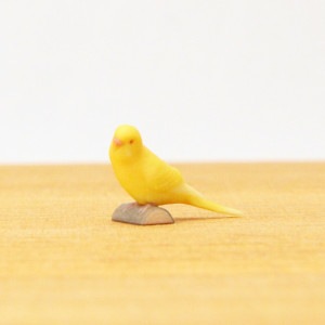 Partner's　セキセイインコ　ルチノー　−オリジナルミニチュア3Dフィギュア−|ミニフィギュア　Partner's