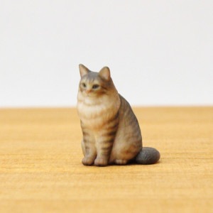 Partner's　サイベリアン　ブラウンタビー　−オリジナルミニチュア3Dフィギュア−|ミニフィギュア　Partner's