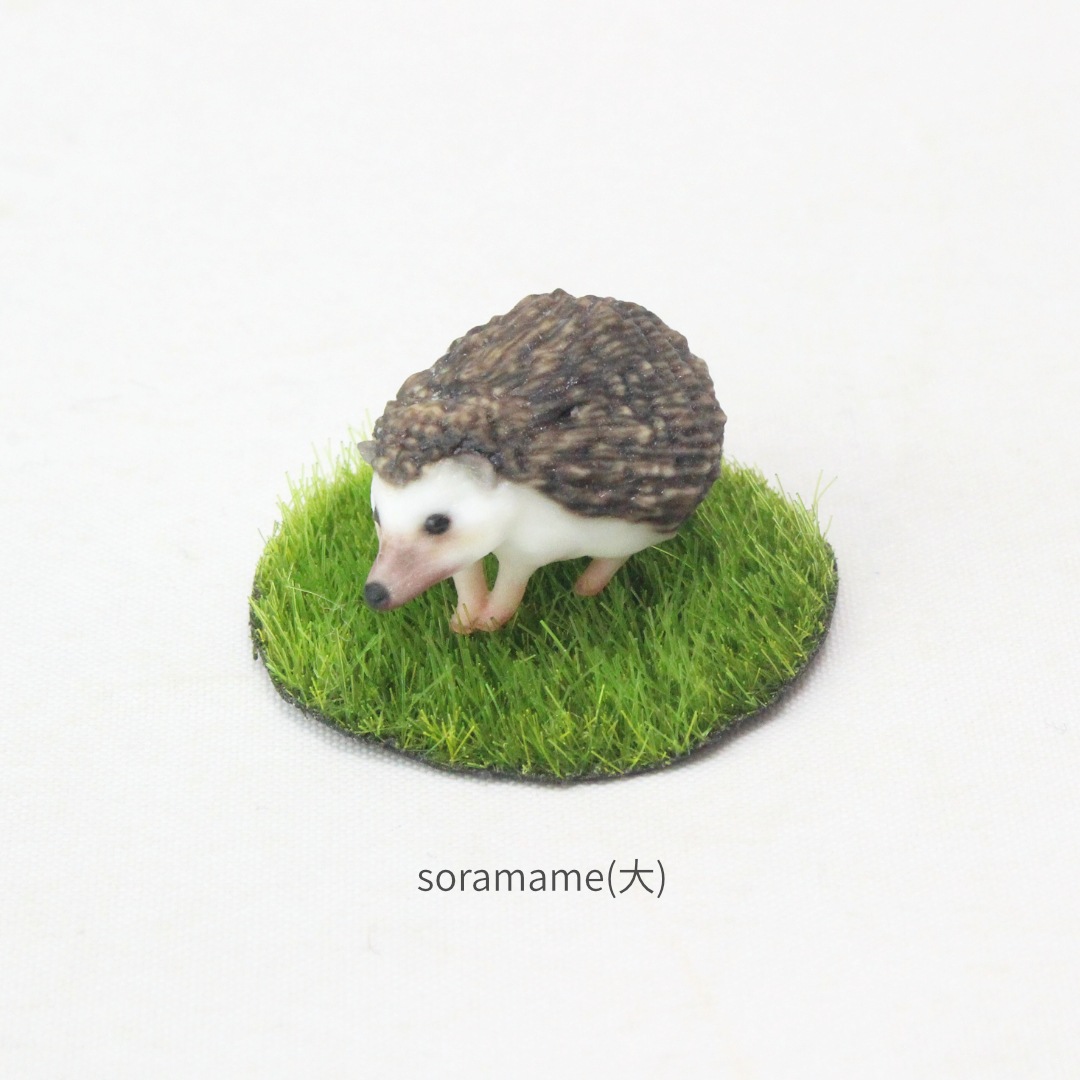 Partner's ヨツユビハリネズミ －オリジナルミニチュア3D