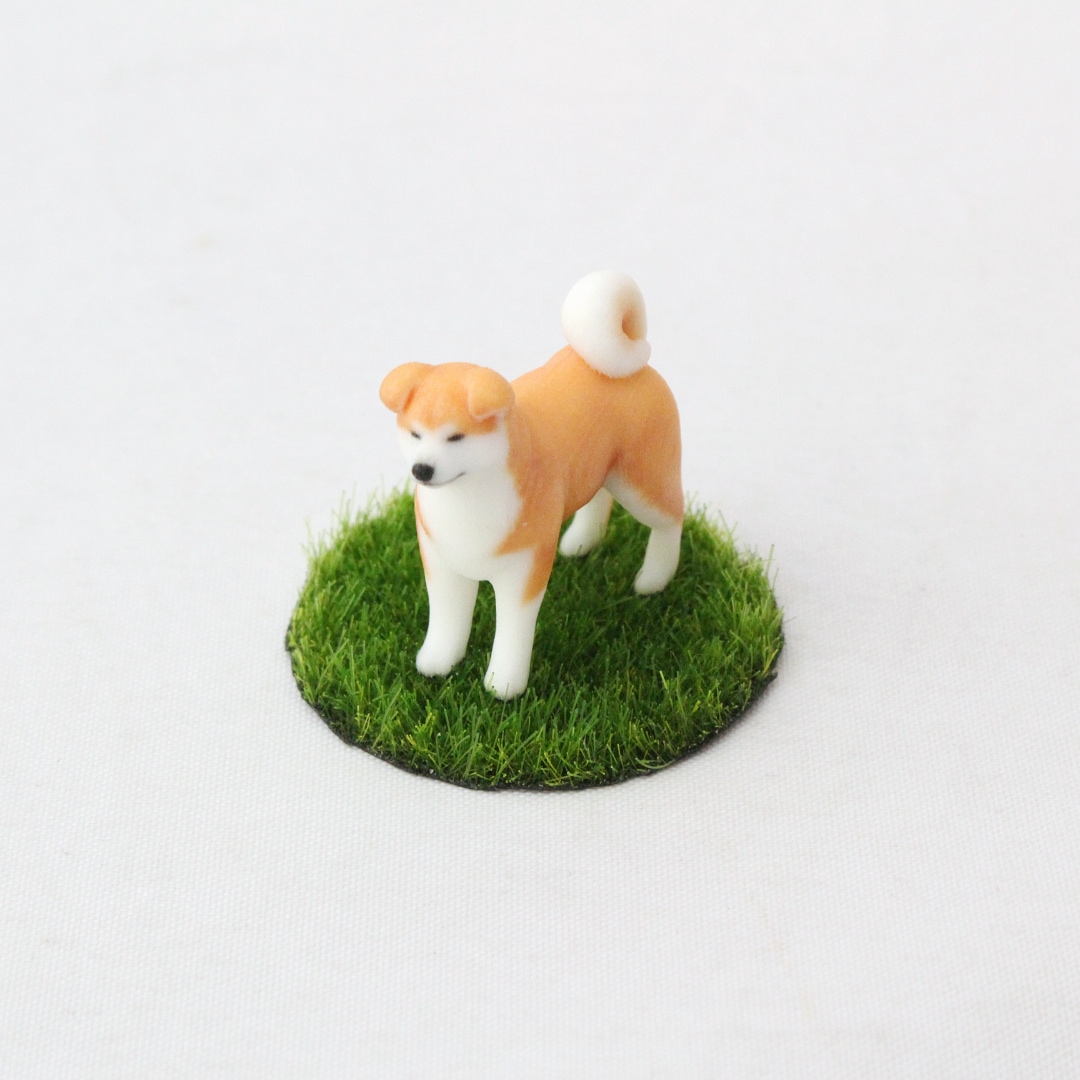 Partner's 秋田 子犬 －オリジナルミニチュア3Dフィギュア