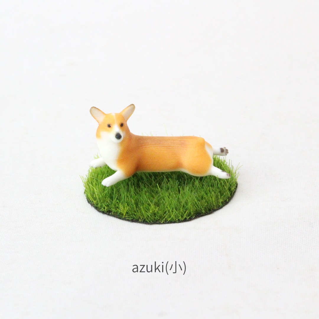 Amazon.co.jp: LIFKICH 2個 コーギー犬の飾り 犬のフィギュア