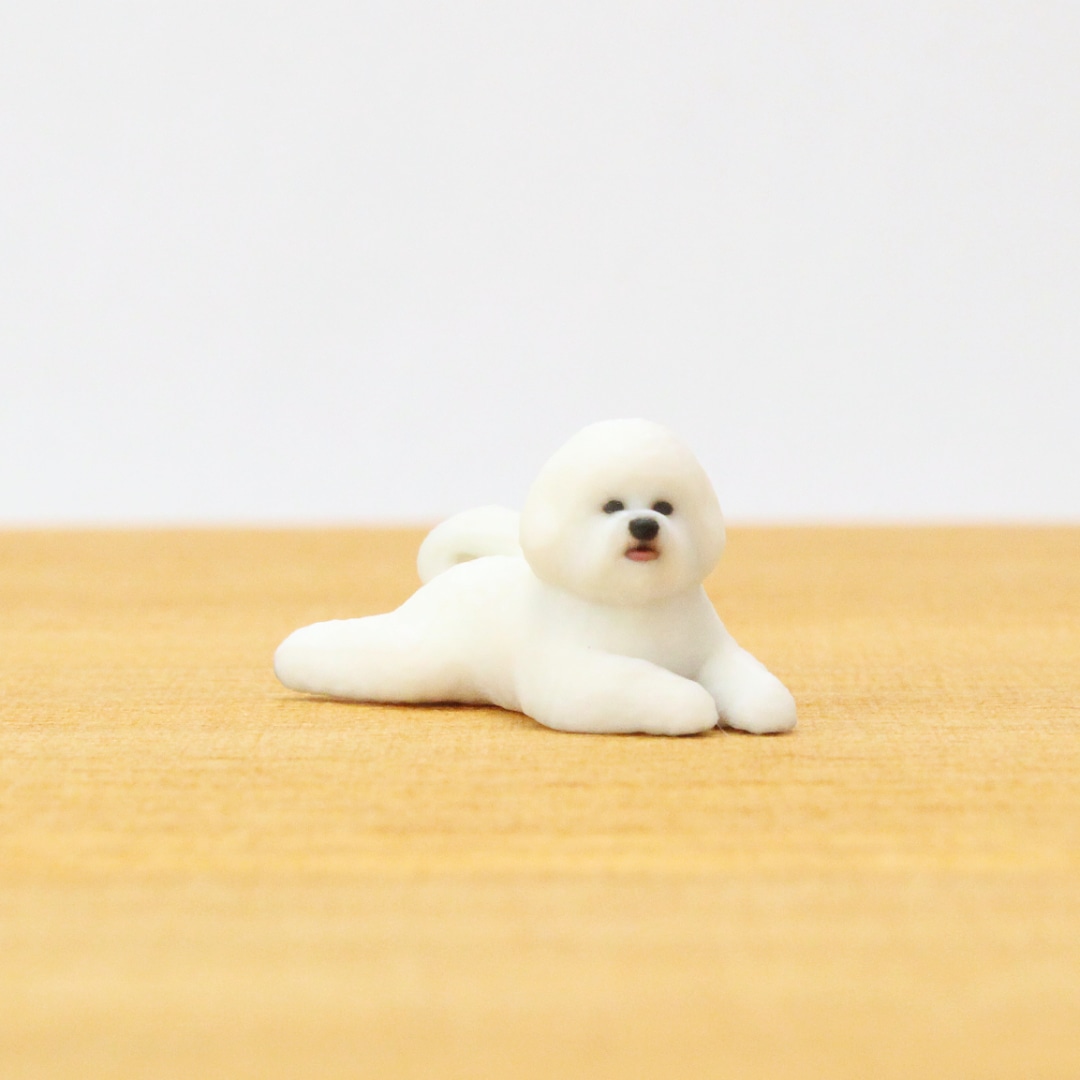 Partner's ビション・フリーゼ －オリジナルミニチュア3Dフィギュア