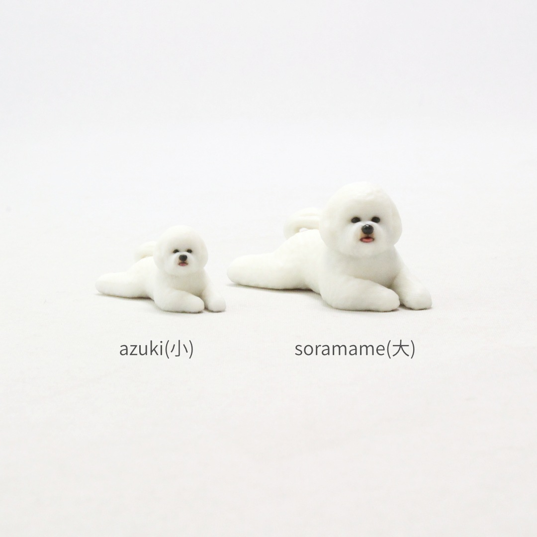 Partner's ビション・フリーゼ －オリジナルミニチュア3Dフィギュア