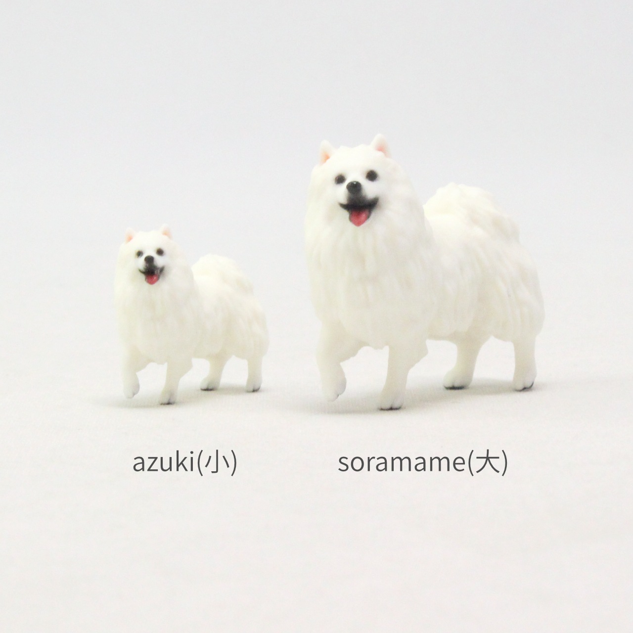 Partner's 日本スピッツ －オリジナルミニチュア3Dフィギュア