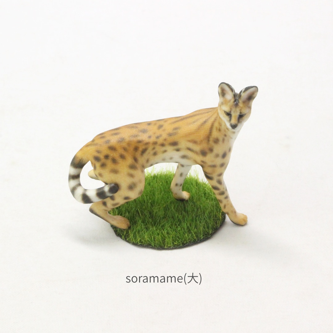 Partner's サーバルキャット －オリジナルミニチュア3Dフィギュア