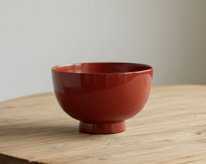 松屋漆器店 入れ子椀 大／朱