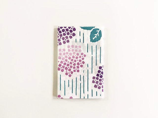 てぬぐい「雨に紫陽花」 ＜ゆうパケット配送対象＞