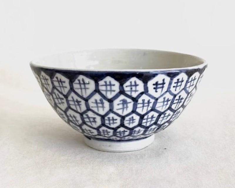 中尾万作 染付井桁文割付丼 | ブランド,中尾万作 | YUI LIVINGS | 神戸