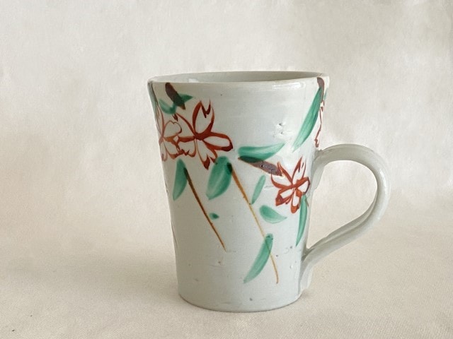 中尾万作 桜マグカップ