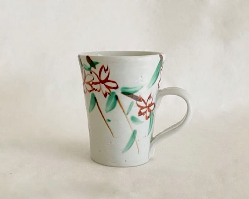 中尾万作 桜マグカップ