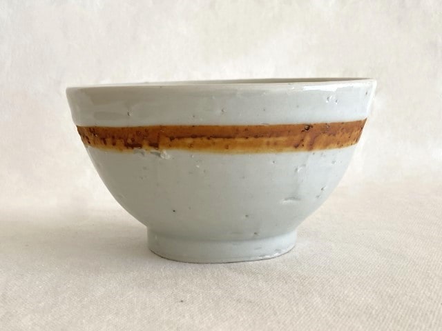 中尾万作 サビ一文字めし碗