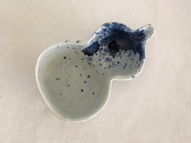 中尾万作 吹墨ひさご小付