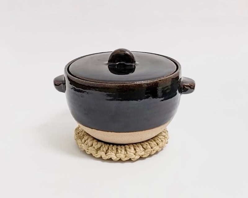 土楽窯 ごはん鍋 7寸