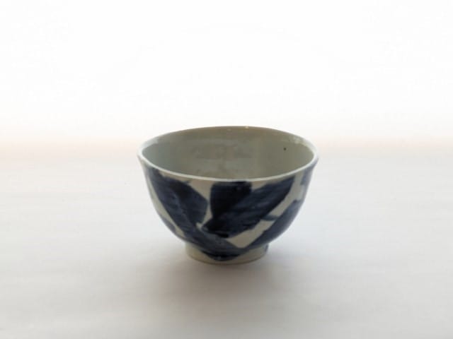 中尾万作 つた文湯呑 一雨所潤