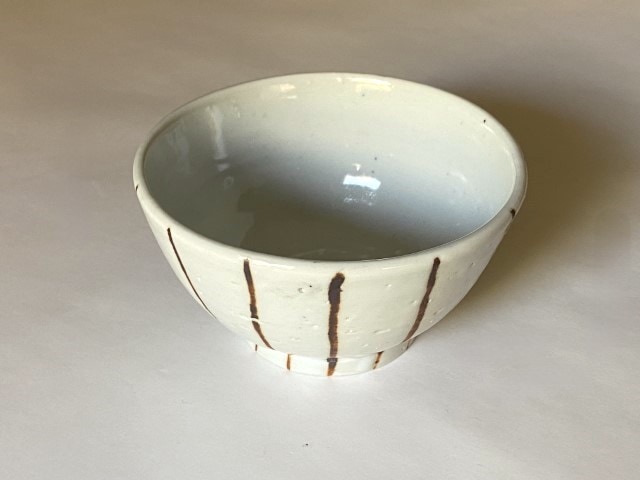 中尾万作 飯碗 サビとくさ