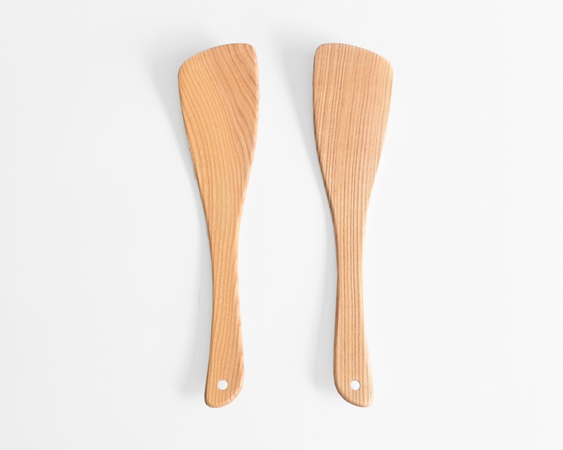 炒めへら 広葉樹(右手用/左手用)