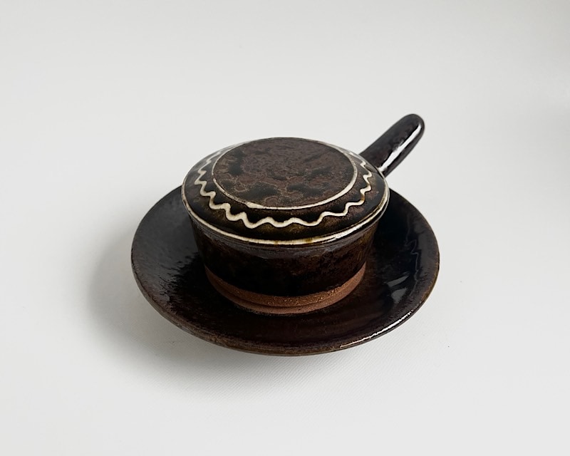 丹窓窯 エッグベーカー イッチン 黒・茶系【オンラインストア限定】