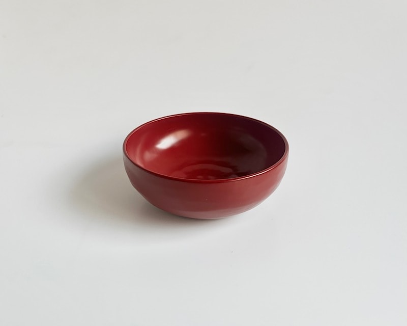 石川漆宝堂 弥生姫小鉢 朱塗