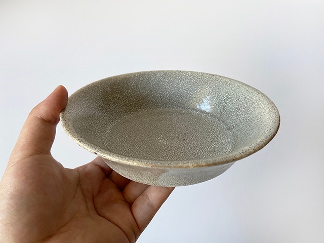 兵山窯 錆かいらぎ 反5寸浅鉢 | 和食器 | YUI LIVINGS | 神戸三宮の