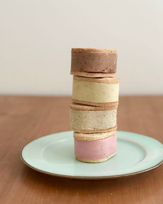 塩サブレアイスクリームサンド ４個セット　