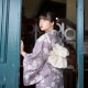 utatane 浴衣単品（F）古典柄 レトロ アンティーク系 花 紫系|浴衣（ゆかた）|レディース