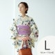utatane 浴衣3点セット（TL） 高級変わり織り 大人 綺麗系 薔薇 ベージュ系|浴衣（ゆかた）|レディース