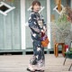 utatane 浴衣単品（F）大人 綺麗系 糸菊 鉄紺系|浴衣（ゆかた）|レディース