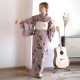ニコアンティーク 浴衣単品（F）華やか 可愛い系 椿 ラベンダー系|浴衣（ゆかた）|レディース