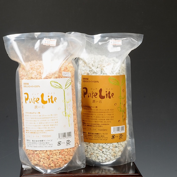 天然ゼオライト：Pure Lite(ピュアライト） 1000ml*資材 | 資材