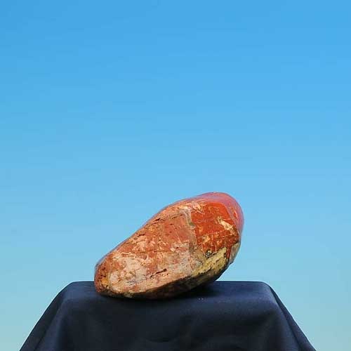 佐渡 赤玉石 鑑賞石 水石 盆栽 3709 佐渡錦紅石 佐渡赤玉石 3.86kg 水石 盆栽 盆石 鑑賞石 - メルカリ