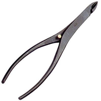 盆栽道具：兼進作 No.6A 先細芽摘又枝切鋏 175mm*資材 | 盆栽手入れ