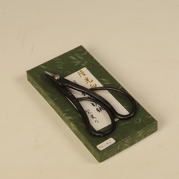 盆栽道具：隆光印 針金切鋏(ミニ) 115mm*資材 | 盆栽手入れ道具,鋏