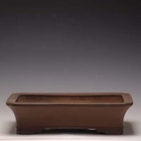 常滑作家：行山 41.0cm 【送料無料】 | 盆栽鉢・水盤,現代鉢,土物