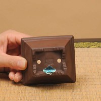 常滑作家：山秋(やまあき) 8.2cm | 盆栽鉢・水盤,現代小鉢,山秋