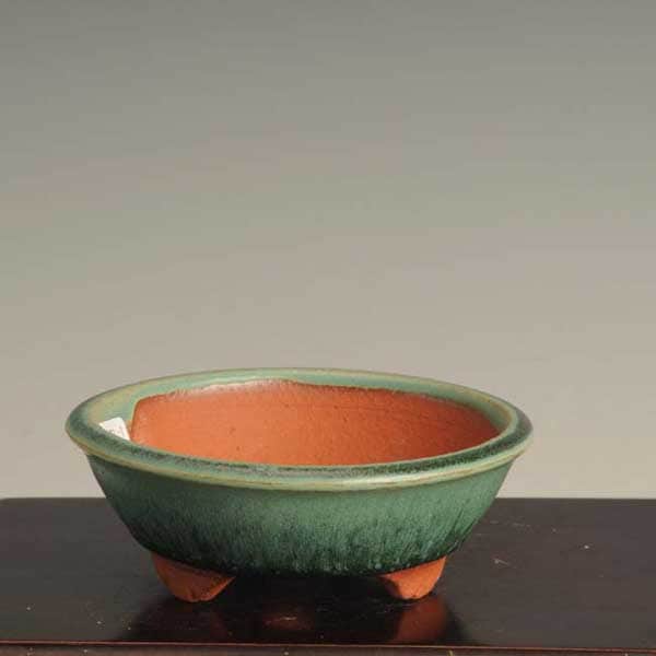 常滑作家：英明(燿山) 12.0cm | 盆栽鉢・水盤,現代小鉢,燿山