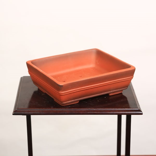 B級品：中国産長方鉢 15.0cm*資材 | 盆栽鉢・水盤,お買い得小鉢,土物