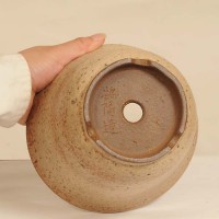 常滑作家：鴻陽(こうよう) 17.7cm 【現品】 | 盆栽鉢・水盤,現代小鉢