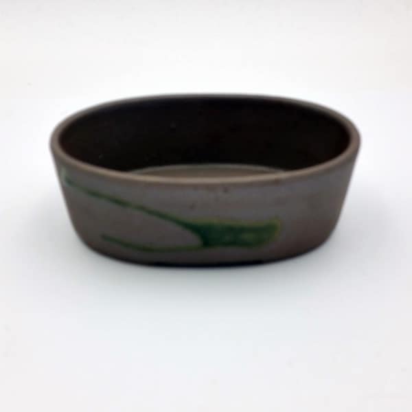 瀬戸焼楕円鉢 12.5cm | 盆栽鉢・水盤,お買い得小鉢,土物・焼締,鉢径