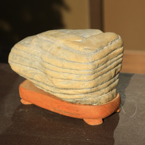 水石：瀬田虎石 【現品】*資材 せたがわ とらいし | 水石・飾り