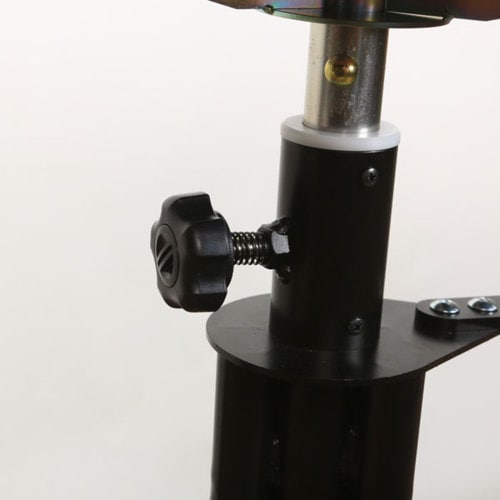 作業台：八木光手動式手入れ作業台 B型 (天板ゴム張り) 50cm*資材