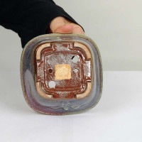 現代小鉢：平安虹泉 縁付正方鉢 10.5cm【現】 | 盆栽鉢・水盤,現代